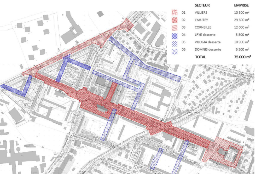 poissy les secteurs espaces publics quartier beauregard.png