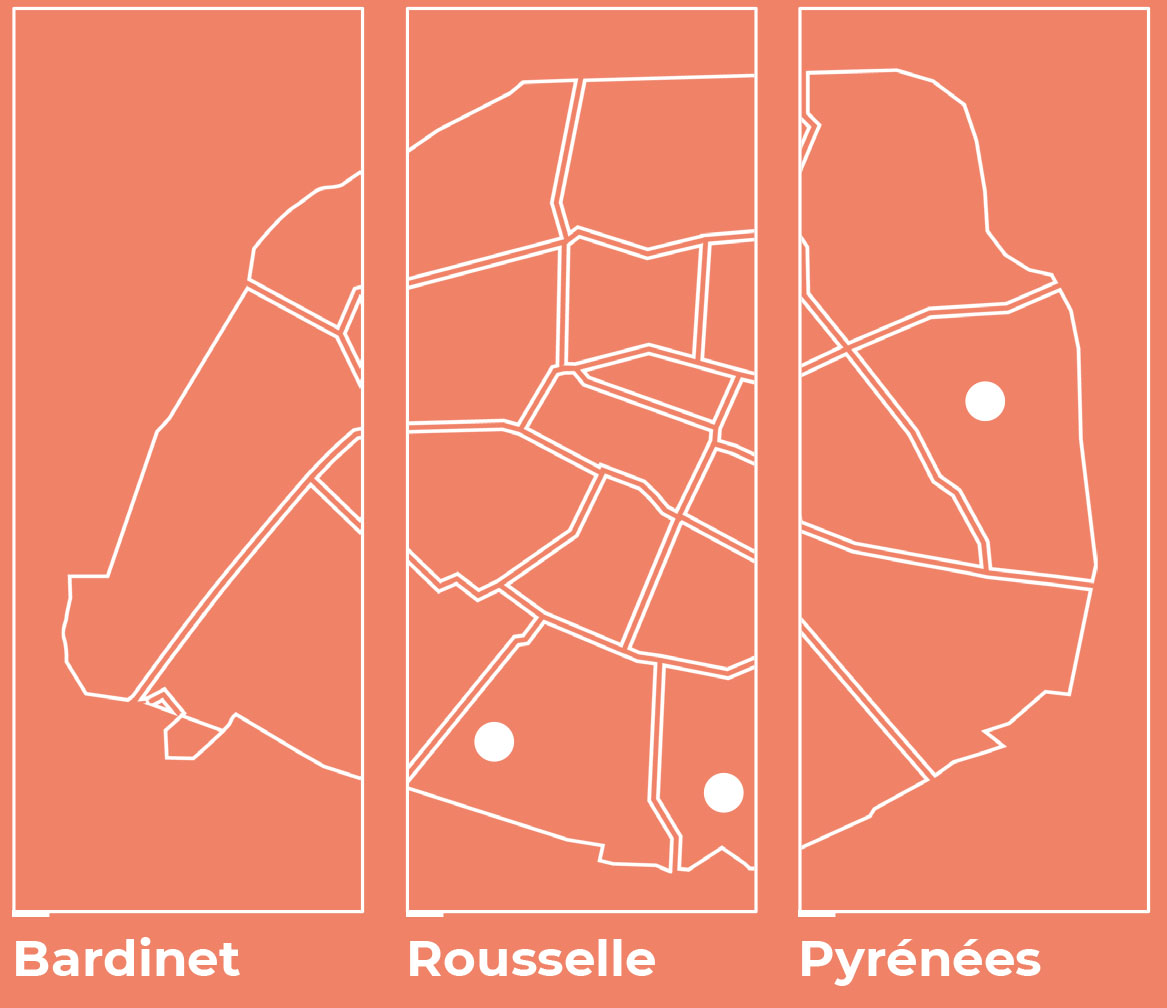 PariSeine réunion Arsenal carto découpe