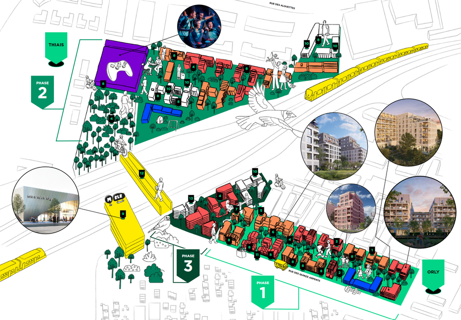 Orly/Thiais : CDC Habitat et Linkcity lancent la première phase du projet IMGP "Parcs en scène"