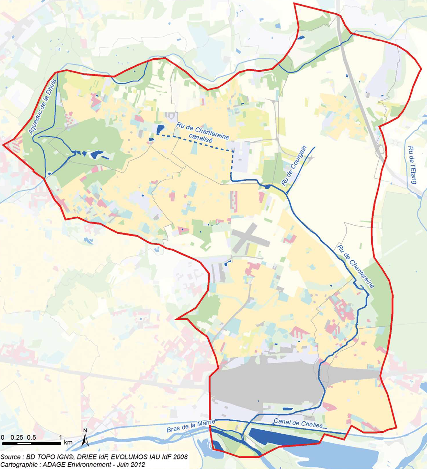 CA Paris Vallée de la Marne_Bassin versant du ru de Chantereine.png