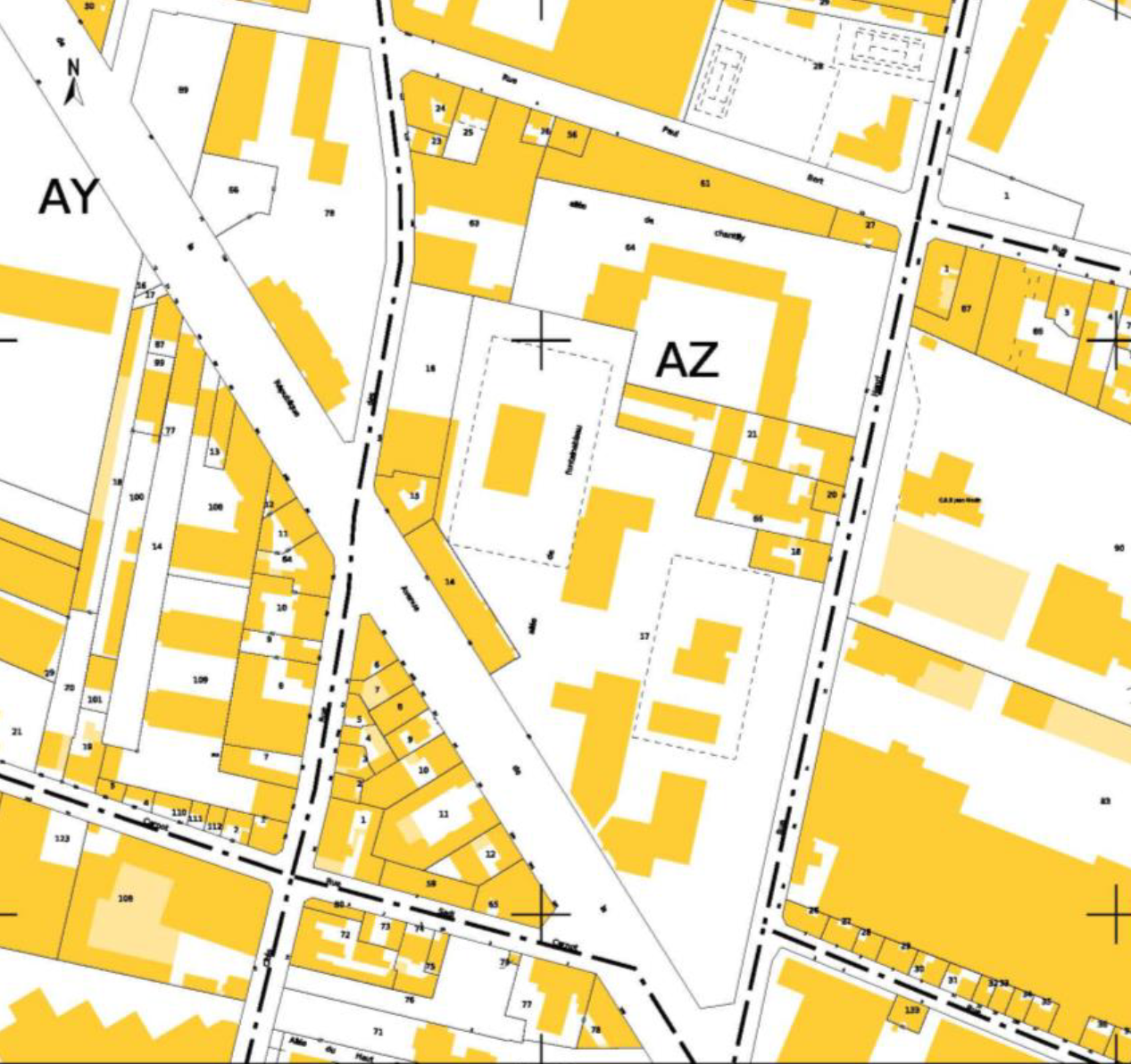 Aubervilliers_résidence des Fusains_RIVP cadastre.png