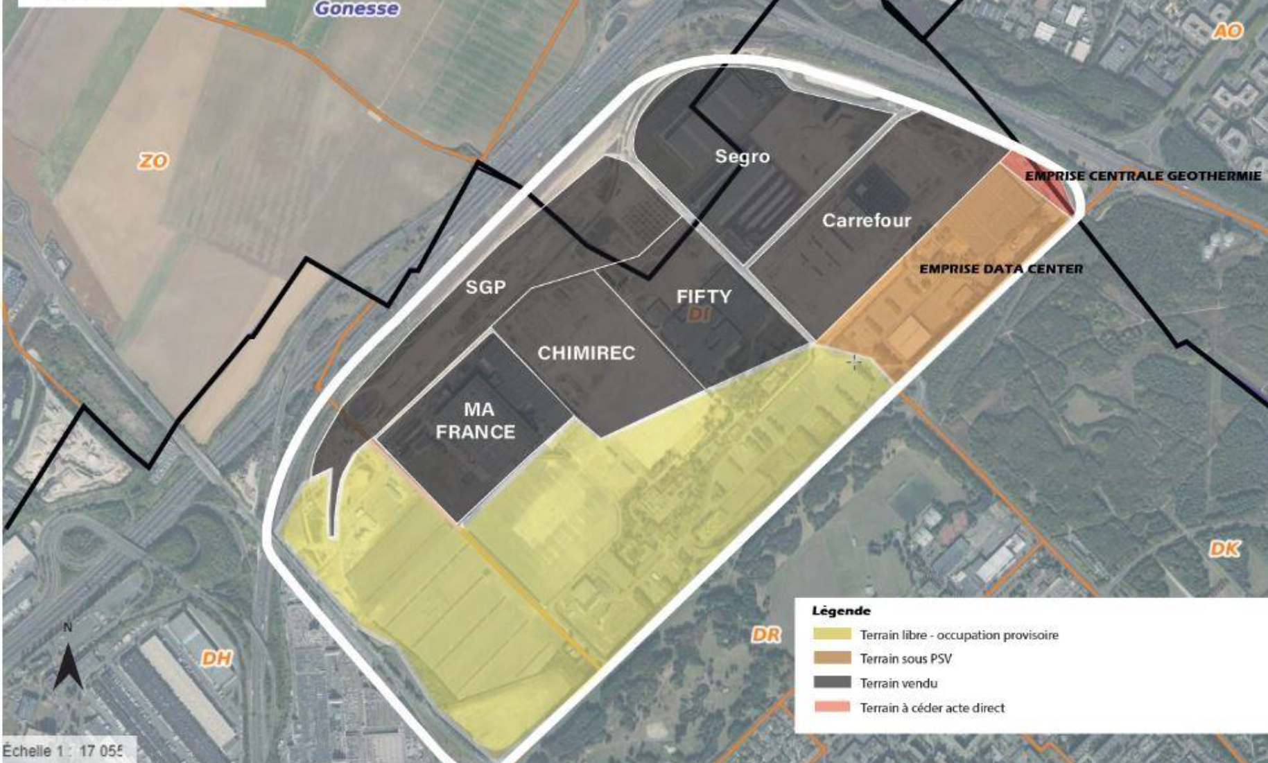 Aulnay-sous-Bois_périmètre étude urbaine site PSA_Val Francilia.png