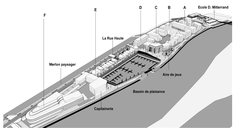 ZAC Ec'Eau Port Fluvial-Plan des Îlots.png