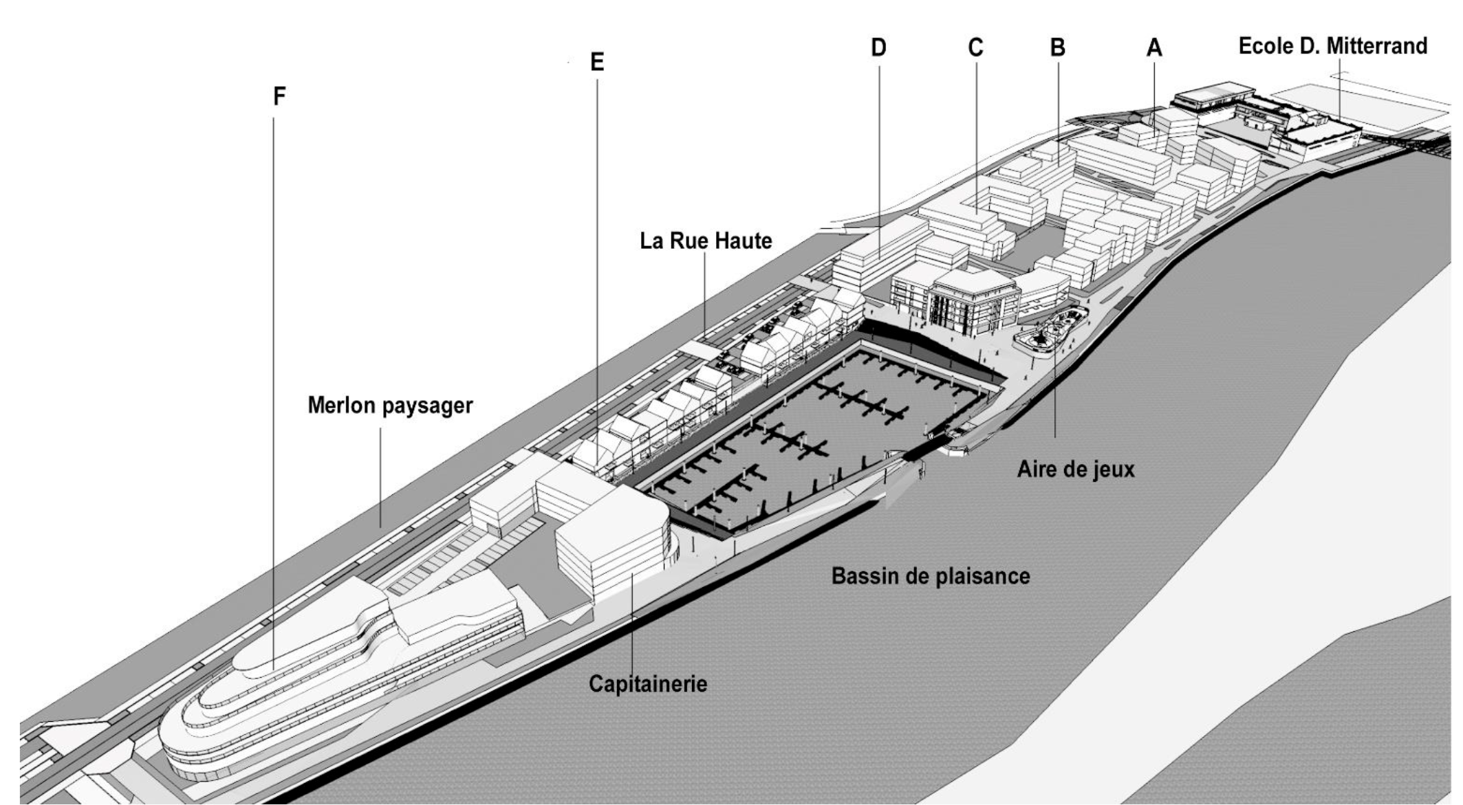 ZAC Ec'Eau Port Fluvial-Plan des Îlots.png