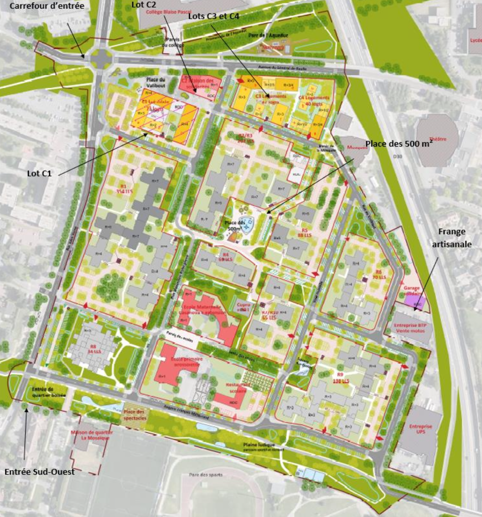 Plaisir_quartier NPNRU Valibout_plan guide.png