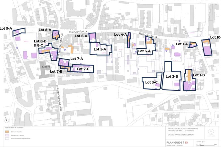 Villiers-le-Bel_Village_lots et batiments à démolir.png