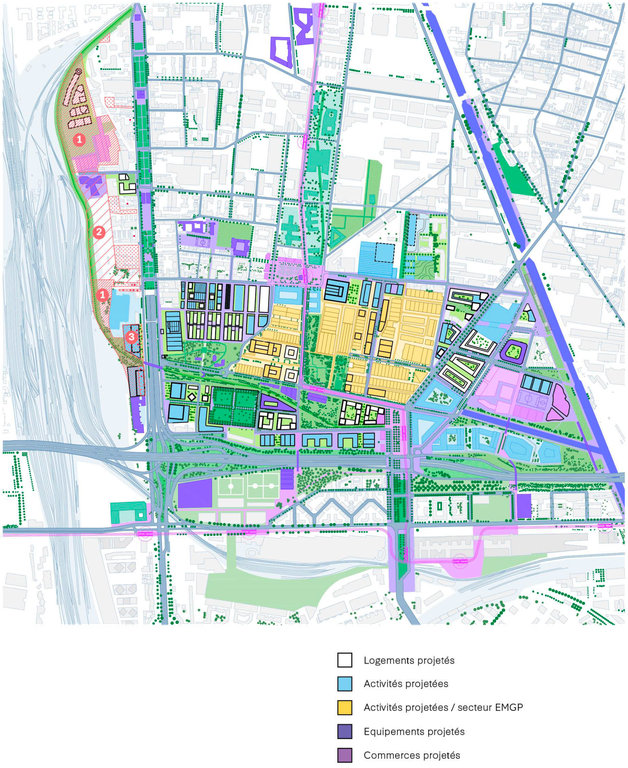 Aubervilliers Plan d'ensemble étude Sud Plaine.png