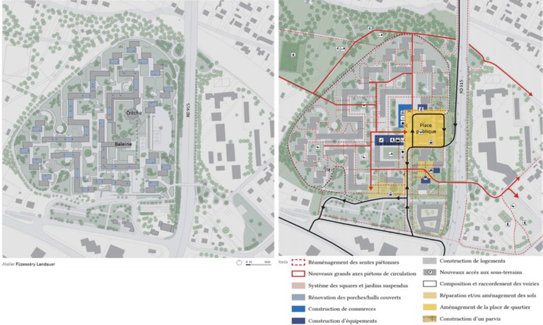 Pontoise_Marcouville_plan du quartier avant-après.png